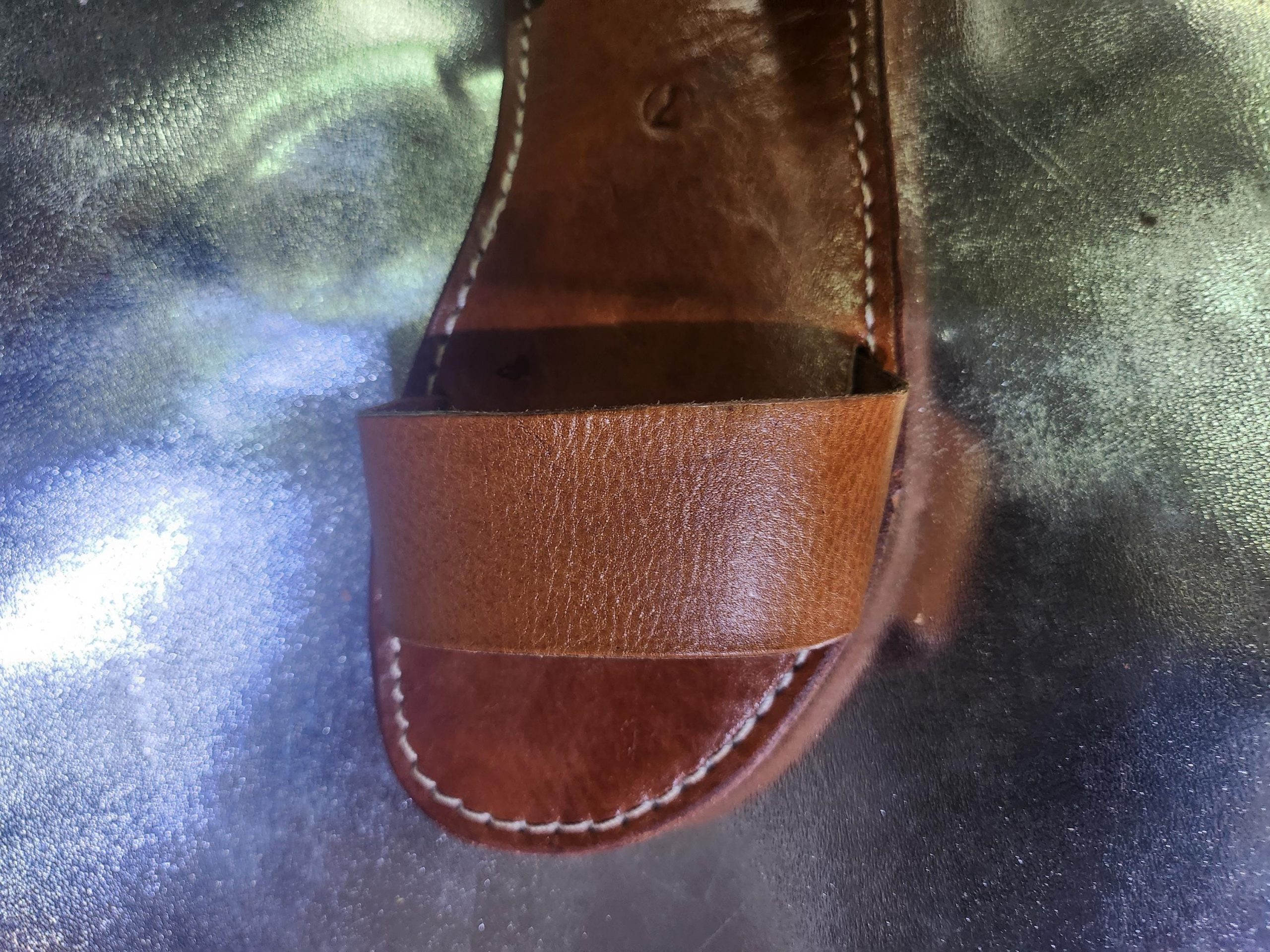 Handmade Moroccan Leather Sandals For Women – Fall Brown Leather Shoes Gift